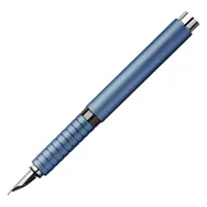 Penna Stilografica Essentio Aluminium Faber-Castell - Punta M - 148440 (Blu)