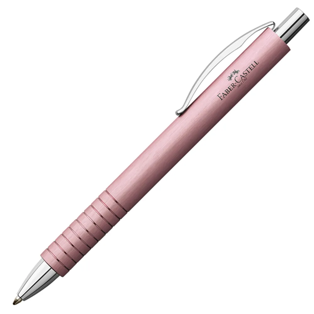 Penna a Sfera a Scatto Essentio Aluminium Faber-Castell - Punta B - 148425 (Rosè) Penna a Sfera a Scatto Essentio Aluminium Faber-Castell - Punta B - 148425 (Rosè)