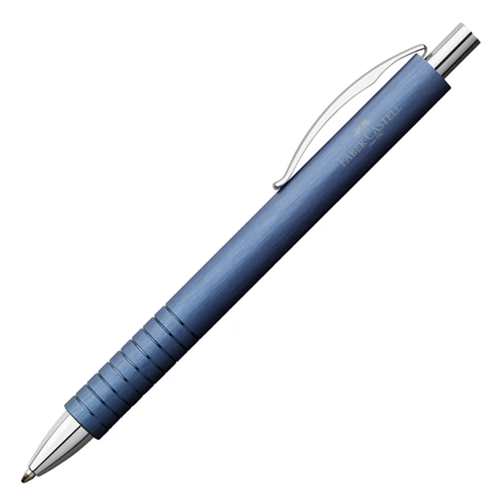 Penna a Sfera a Scatto Essentio Aluminium Faber-Castell - Punta B - 148426 (Blu) Penna a Sfera a Scatto Essentio Aluminium Faber-Castell - Punta B - 148426 (Blu)