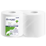 Bobina Asciugatutto Eco 800S Lucart - 2 Veli - 800 Strappi - 852421T (Bianco Conf. 2)