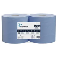 Bobina Asciugatutto Superior Papernet - 2 Veli - 500 Strappi - 421816 (Blu Conf. 2)