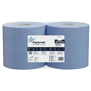 Bobina Asciugatutto Superior Papernet - 2 Veli - 500 Strappi - 421816 (Blu Conf. 2)