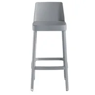 Sgabello Tapas Unisit - Legno e Acciaio - TAPSAGT (Grigio)