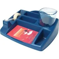 Portaoggetti da Tavolo Oliver Arda - 4121A (Blu)