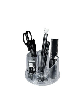 Set Portatutto Girevole con Accessori Niji Trasparente