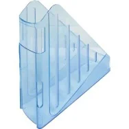 Portariviste con Profondità Maggiorata Arda - 7,5x29,5x27 cm - TR4118BL (Azzurro Trasparente)