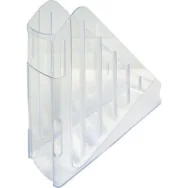 Portariviste con Profondità Maggiorata Arda - 7,5x29,5x27 cm - TR4118CR (Cristallo Trasparente)