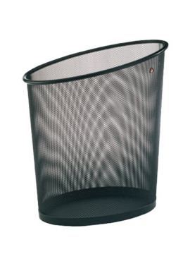 Cestino Gettacarte Mesh Alba (Nero)