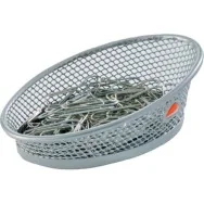 Portafermagli in Rete Metallica Mesh Alba - MESHCLIP/M (Argento)