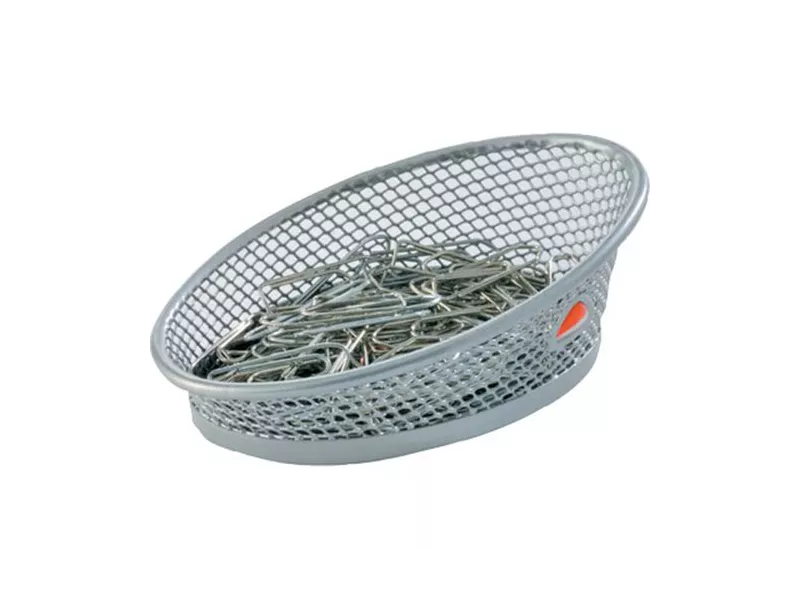 Portafermagli in Rete Metallica Mesh Alba - MESHCLIP/M (Argento) Portafermagli in Rete Metallica Mesh Alba - MESHCLIP/M (Argento)