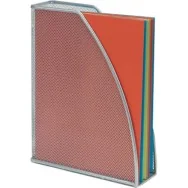 Portariviste in Rete Metallica Mesh Alba - MESHMAG/M (Argento)