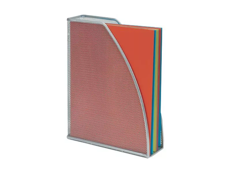 Portariviste in Rete Metallica Mesh Alba - MESHMAG/M (Argento)