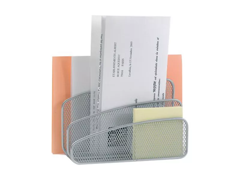 Sparticarte in Rete Metallica Mesh Alba - MESHLETTER/M (Argento) Sparticarte in Rete Metallica Mesh Alba - MESHLETTER/M (Argento)
