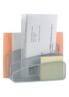 Sparticarte in Rete Metallica Mesh Alba - MESHLETTER/M (Argento)