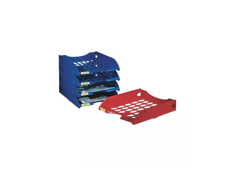 Vaschetta Portacorrispondenza Modula Leonardi - E040RO (Rosso)