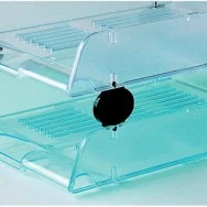 Distanziali in Plastica per Vaschetta Portacorrispondenza Arda - 03530 (Nero Conf. 4)