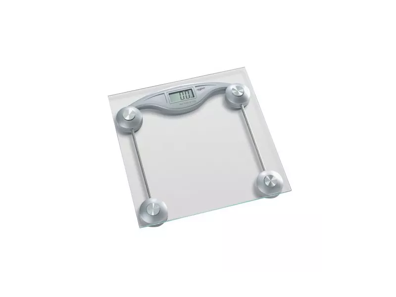 Bilancia Elettronica Pesapersone Melchioni - 150 kg - 118230011 (Cristallo)