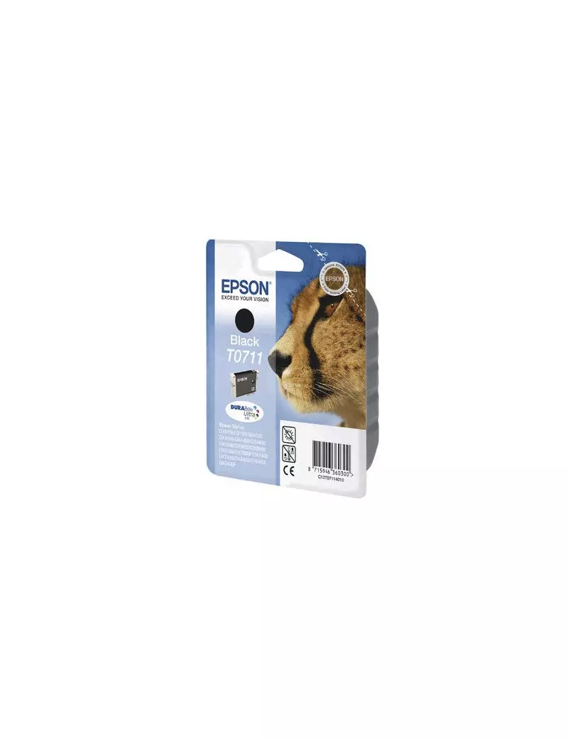 Cartuccia Originale Epson T071140 (Nero 245 pagine) Cartuccia Originale Epson T071140 (Nero 245 pagine)