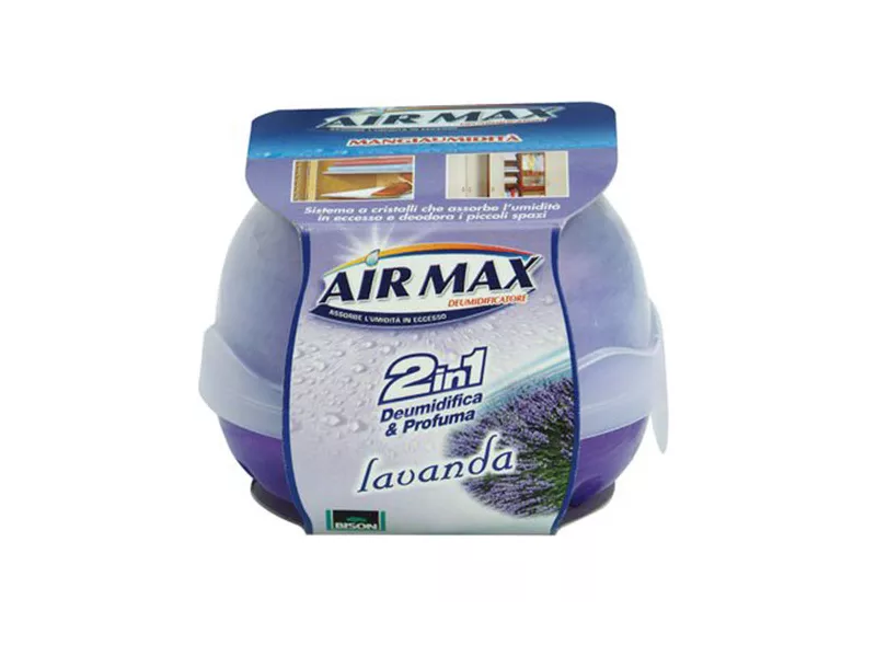 Mangiaumidità Deodorante 2 in 1 Airmax 40 g - D0121 (Lavanda Provenzale) Mangiaumidità Deodorante 2 in 1 Airmax 40 g - D0121 (Lavanda Provenzale)