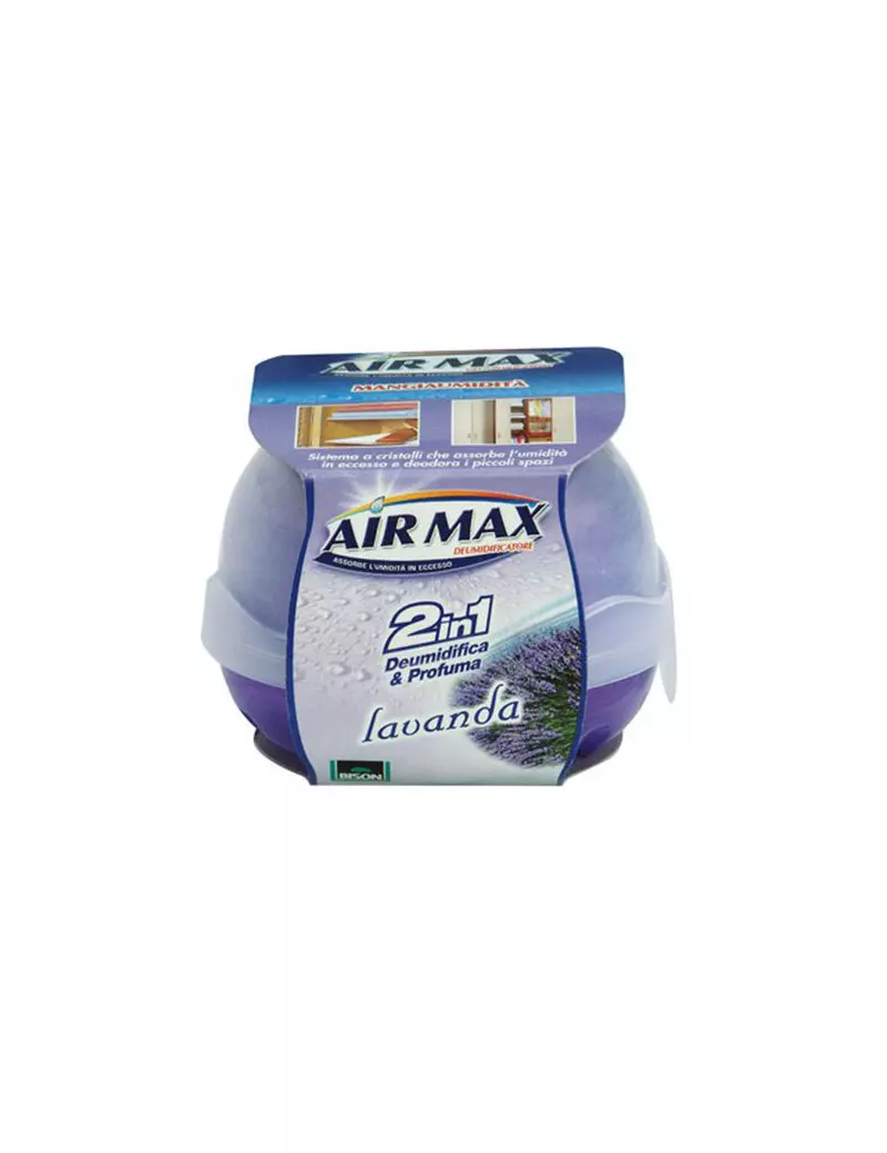Mangiaumidità Deodorante 2 in 1 Airmax 40 g - D0121 (Lavanda Provenzale)