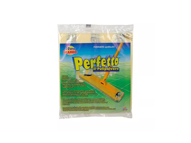 Veline Monouso per Kit il Pulipolvere Perfetto - 45x22 cm - 0260C (Conf. 20)