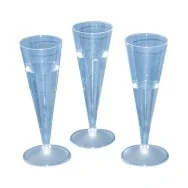 Bicchieri in Plastica Diamant DOpla 110 cc - 22069 (Trasparente Conf. 20)