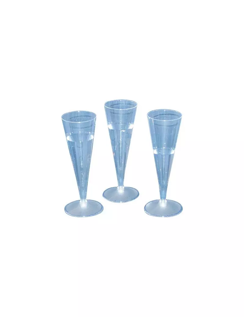 Bicchieri in Plastica Diamant DOpla 110 cc - 22069 (Trasparente Conf. 20)