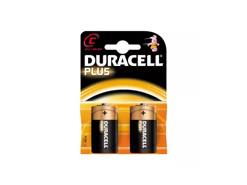 Pile Duracell Plus - Mezzatorcia C - GILMN1400 (Conf. 2)