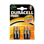 Pile Duracell Plus - Ministilo AAA - DURMN2400LLX (Conf. 4)