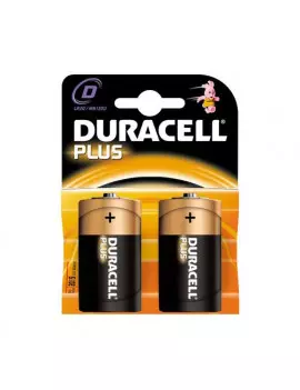 Pile Duracell Plus - Torcia D - GILMN1300 (Conf. 2)