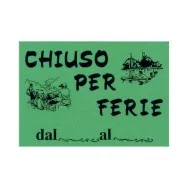Cartello di Segnalazione CWR - Chiuso per Ferie - 23x32 cm - 315/6 (Assortiti Conf. 10)