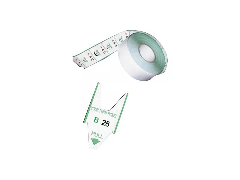 Rotoli Tagliandi per Eliminacode Printex (Verde Conf. 5)