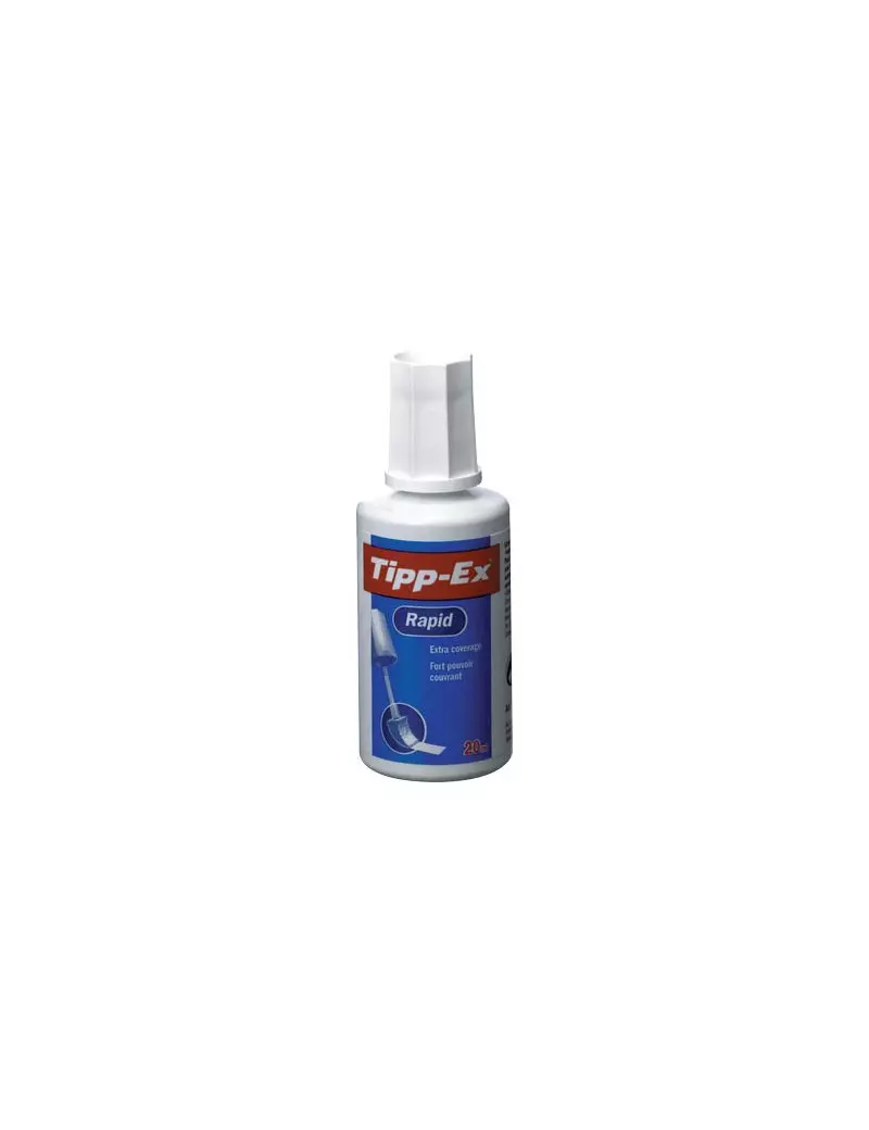 Correttore Liquido Tipp-Ex Rapid - 20 ml - 8859932 (Conf. 10) Correttore Liquido Tipp-Ex Rapid - 20 ml - 8859932 (Conf. 10)