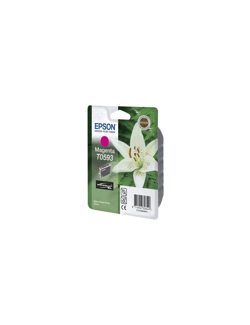 Cartuccia Originale Epson T059340 (Magenta 520 pagine) Cartuccia Originale Epson T059340 (Magenta 520 pagine)