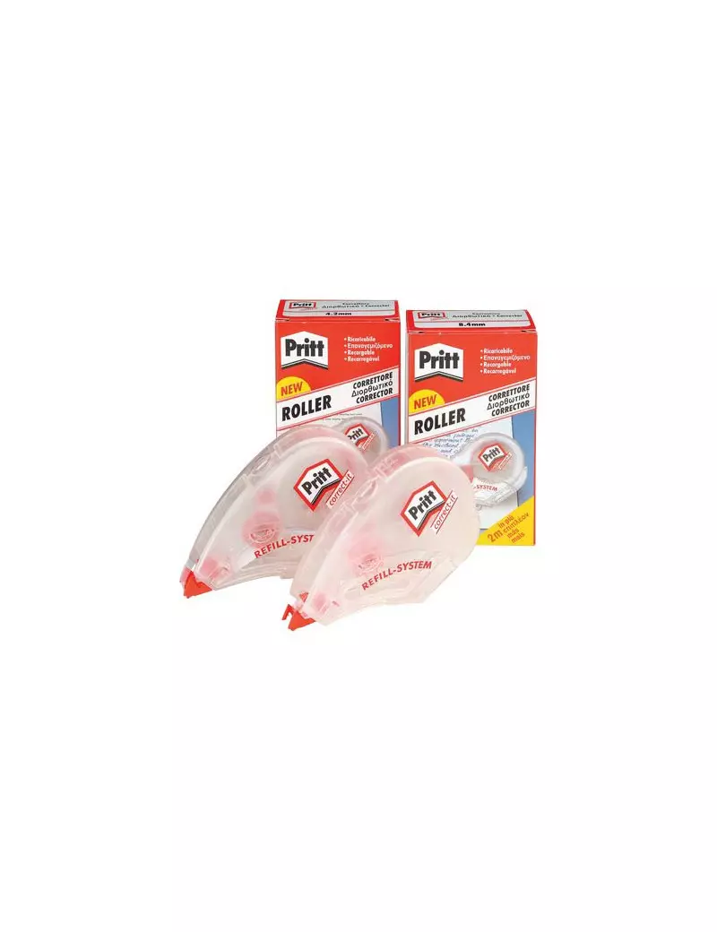 Correttore a Nastro Pritt System - 4,2 mm x 14 m - 2120443 (Conf. 5) Correttore a Nastro Pritt System - 4,2 mm x 14 m - 2120443 (Conf. 5)