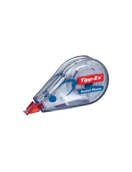Correttore a Nastro Mini Pocket Mouse Tipp-Ex Bic - 5 mm x 5 m - 932564 (Conf. 10)