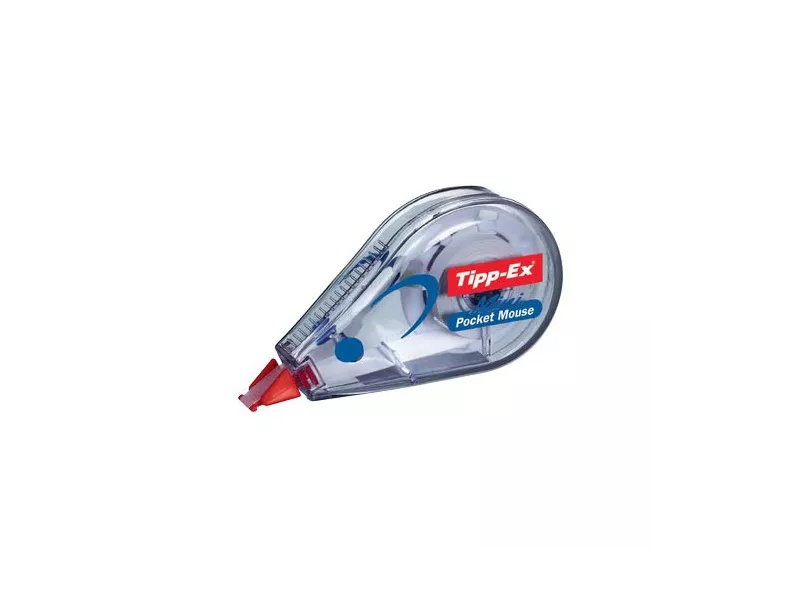 Correttore a Nastro Mini Pocket Mouse Tipp-Ex Bic - 5 mm x 5 m - 932564 (Conf. 10) Correttore a Nastro Mini Pocket Mouse Tipp-Ex Bic - 5 mm x 5 m - 932564 (Conf. 10)