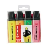 Evidenziatore Boss Original Stabilo - 70/4-1 (Assortiti Conf. 4)