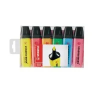 Evidenziatore Boss Original Stabilo - 70/6 (Assortiti Conf. 6)