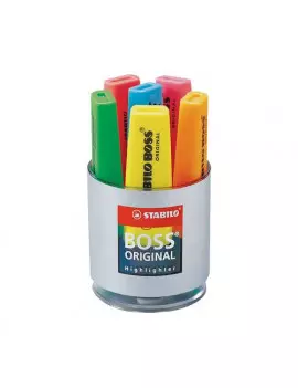 Evidenziatore Boss Original Stabilo - 7006 (Assortiti Conf. 6)