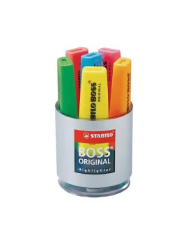 Evidenziatore Boss Original Stabilo - 7006 (Assortiti Conf. 6)