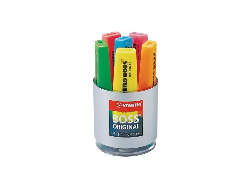 Evidenziatore Boss Original Stabilo - 7006 (Assortiti Conf. 6) Evidenziatore Boss Original Stabilo - 7006 (Assortiti Conf. 6)