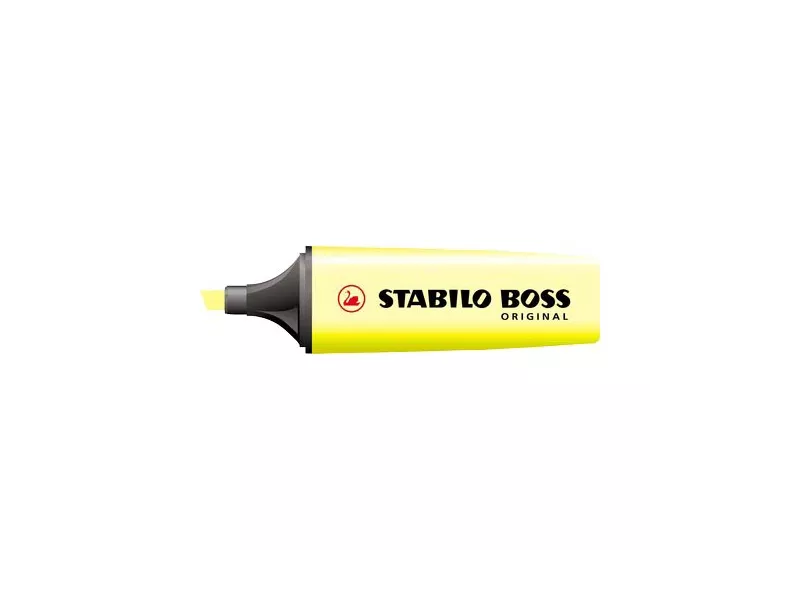 Evidenziatore Boss Original Stabilo - 70/24 (Giallo Conf. 10)