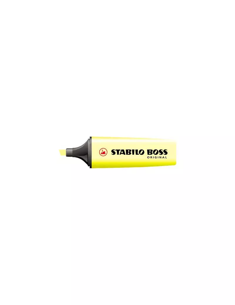 Evidenziatore Boss Original Stabilo 2-5 mm 70/24 Giallo 4006381215725