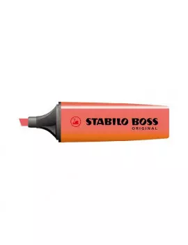 Evidenziatore Boss Original Stabilo - 70/40 (Rosso Conf. 10)