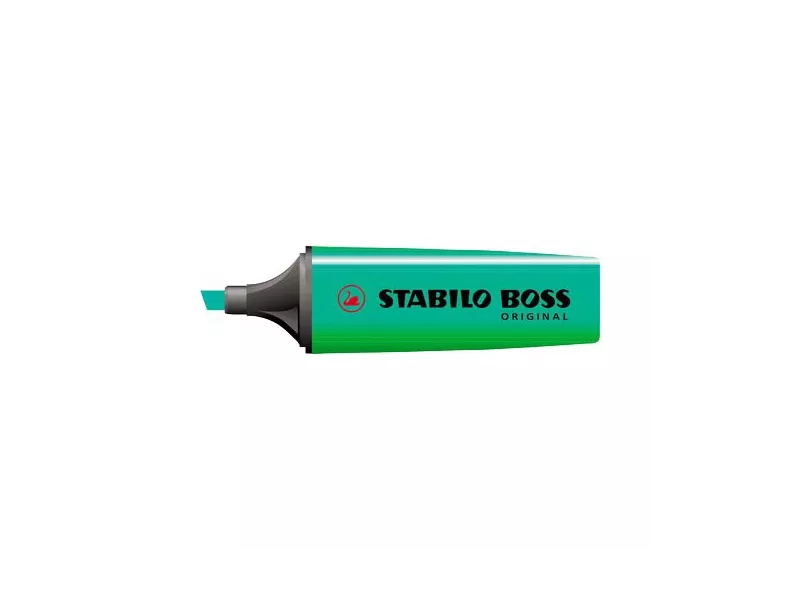 Evidenziatore Boss Original Stabilo - 70/51 (Turchese Conf. 10)
