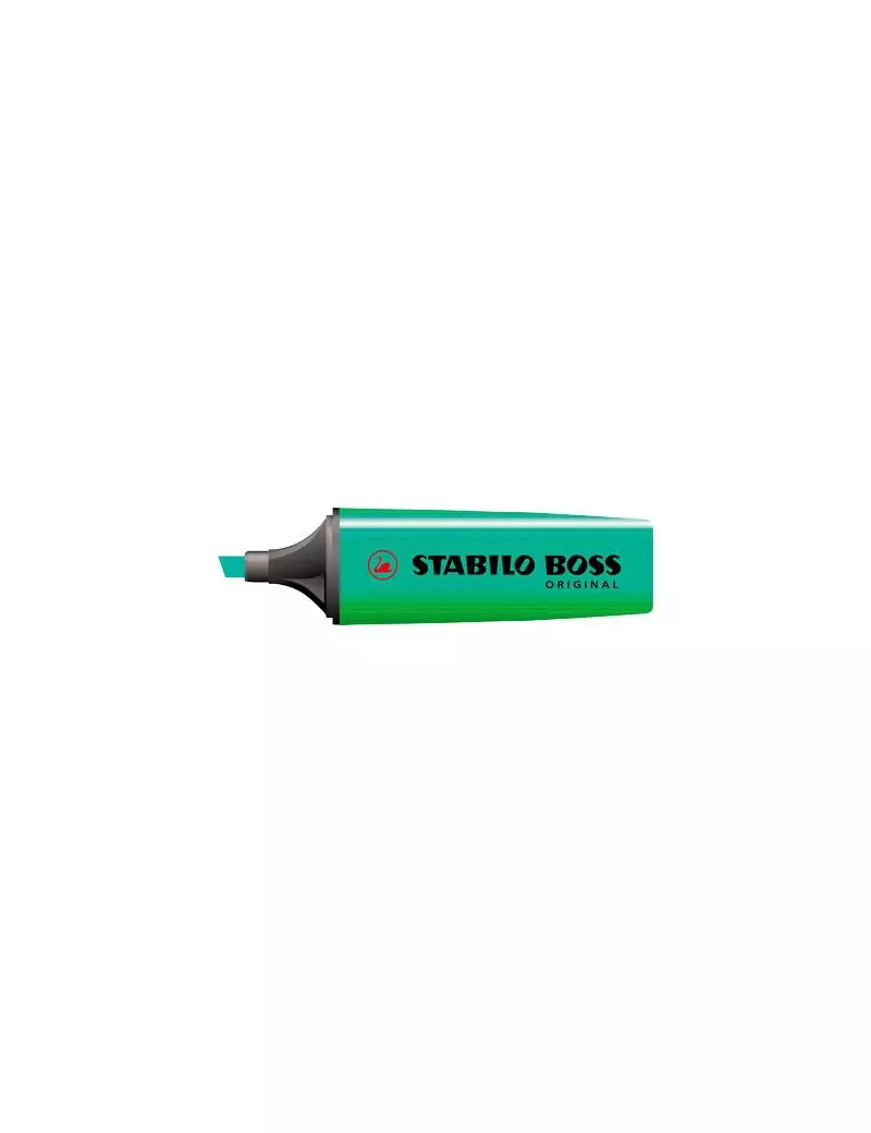 Evidenziatore Boss Original Stabilo - 70/51 (Turchese Conf. 10)