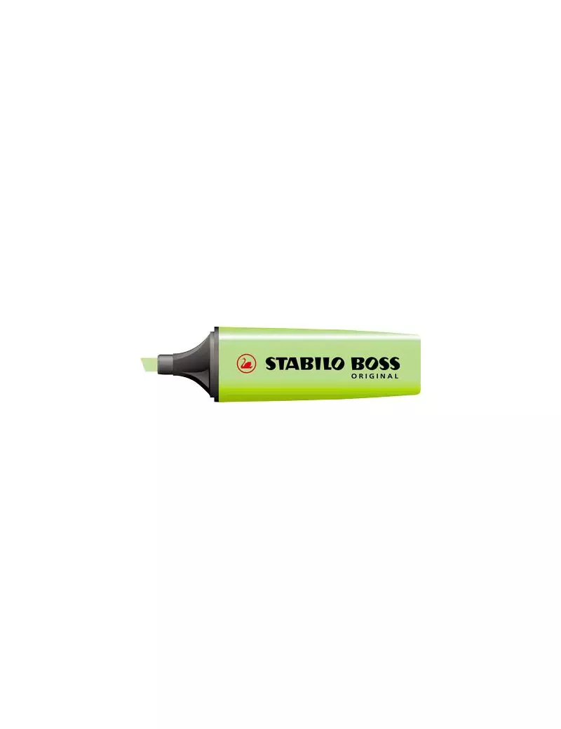 Evidenziatore Boss Original Stabilo - 70/33 (Verde Conf. 10) Evidenziatore Boss Original Stabilo - 70/33 (Verde Conf. 10)