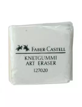 Gomma Pane Faber Castell - 36x36x10 mm - 127154 (Bianco Conf. 18)