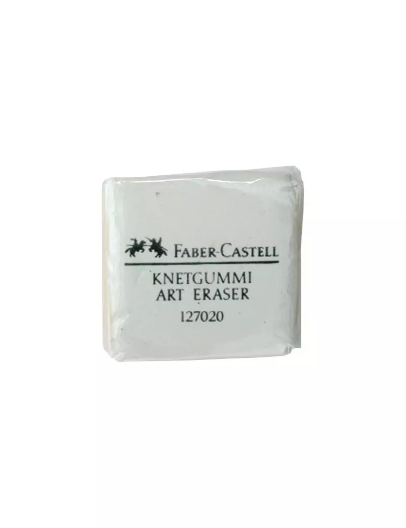Gomma Pane Faber Castell - 36x36x10 mm - 127154 (Bianco Conf. 18)
